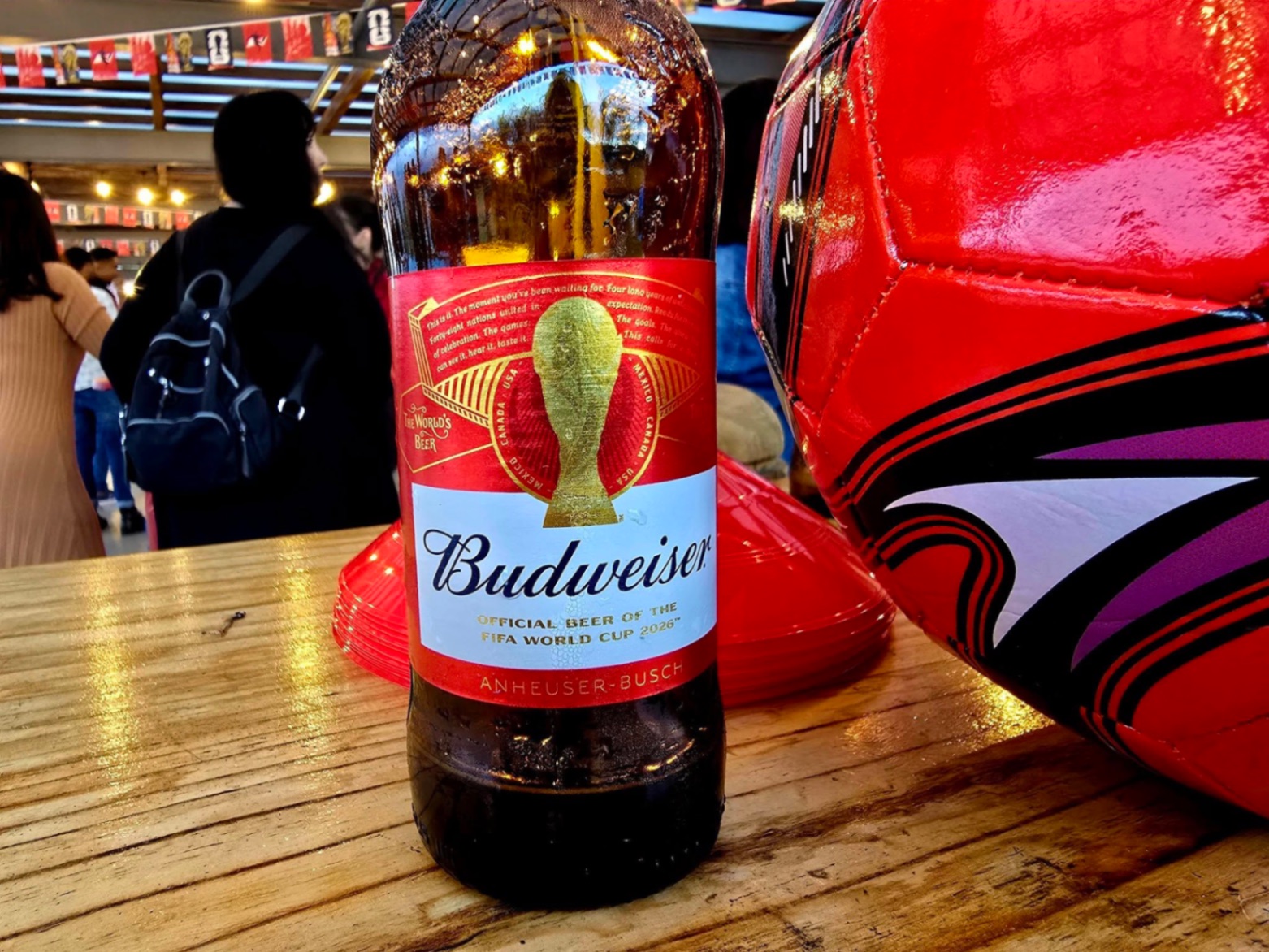 Budweiser FIFA World Cup bottle activation